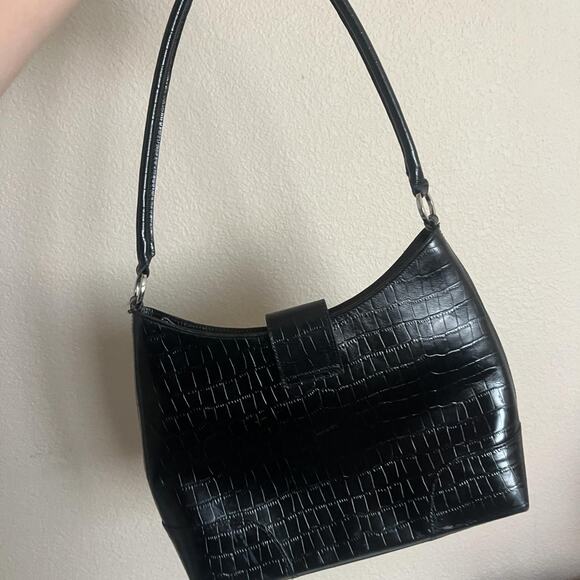 Vintage black casual corner bag - Picture 3 of 7